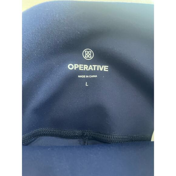 G/Fore Women's Operative High Rise Leggings Stretch Black White Red Size L NWT - Picture 4 of 4